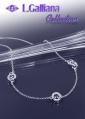 419631 COLLIER 3 CERCLES DIAMANTS CZ