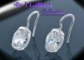 420109 BOUCLES D'OREILLES ZIRCON 3,43 CT EN ARGENT 925