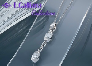 420111 COLLIER ARGENT 925 ET ZIRCONS