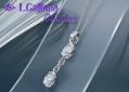 420111 COLLIER ARGENT 925 ET ZIRCONS