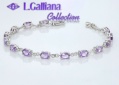 420430 BRACELET AMETHYSTES 6,75CT EN ARGENT 925