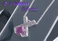 420494 COLLIER RUBIS 1,49CT ARGENT 925