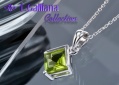 420508 COLLIER PERIDOT 1.59CT EN ARGENT 925