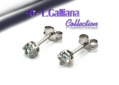 420592 BOUCLES D'OREILLES COEUR AIGUE MARINE 0,39CT EN ARGENT 925