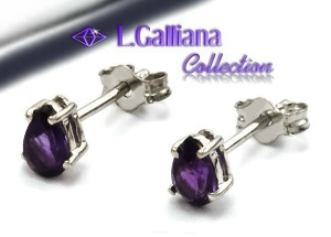 420599 BOUCLES AMÉTHYSTE 0,66CT EN ARGENT 925