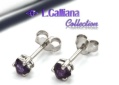 420611 BOUCLES AMÉTHYSTE 0,38CT EN ARGENT 925