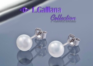 420940 BOUCLES PERLE DE CULTURE EN ARGENT 925