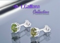 420955 BOUCLES PÉRIDOT 1,5CT EN ARGENT 925