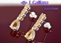 421073 BOUCLES CITRINE 1,75CT EN ARGENT 925