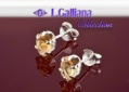 421078  BOUCLES CITRINE 1,47CT EN ARGENT 925
