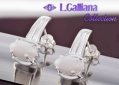 421085 BOUCLES OPALE 1,60CT EN ARGENT 925