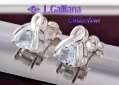 421092 BOUCLES AIGUE MARINE 2,5CT EN ARGENT 925