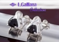 421095 BOUCLES SAPHIR 2,7CT EN ARGENT 925