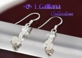 421103 BOUCLES OPALE ET TOPAZES BLANCHES 1,70CT EN ARGENT 925