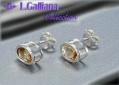 421114 BOUCLES CITRINE 1,37CT EN ARGENT 925