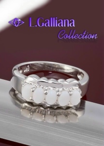 422417_BAGUE OPALES 0,60CT EN ARGENT RHODIE 925 _17MM