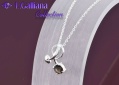 422559 COLLIER QUARTZ 0.50CT EN ARGENT 925