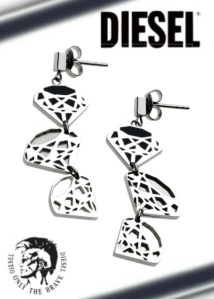 BOUCLES D'OREILLES DIESEL BOD2