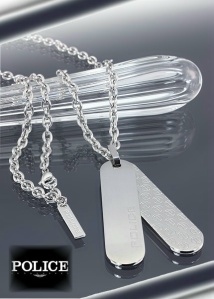 COLLIER POLICE ACIER CP03